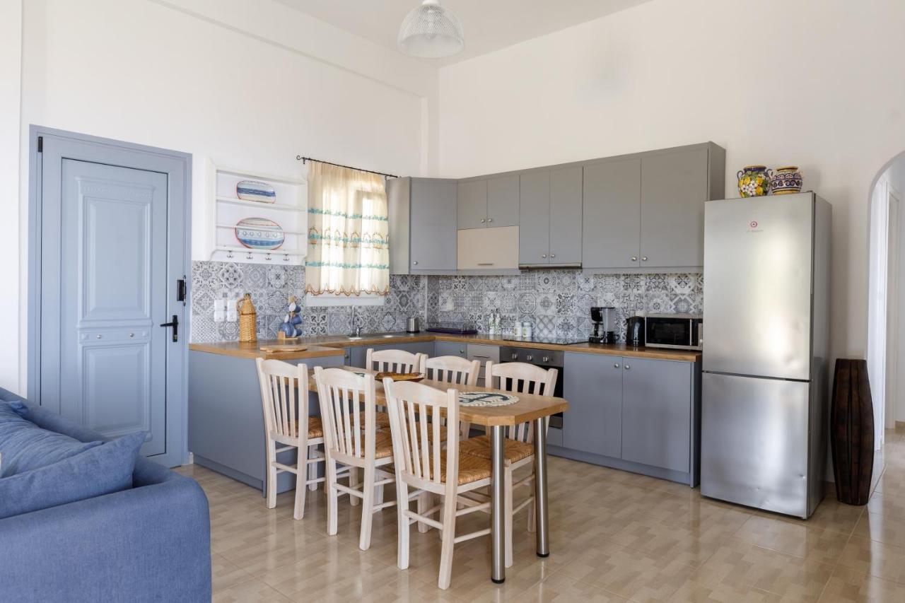 Cycladic Villa With Sea View! Ioulis Экстерьер фото