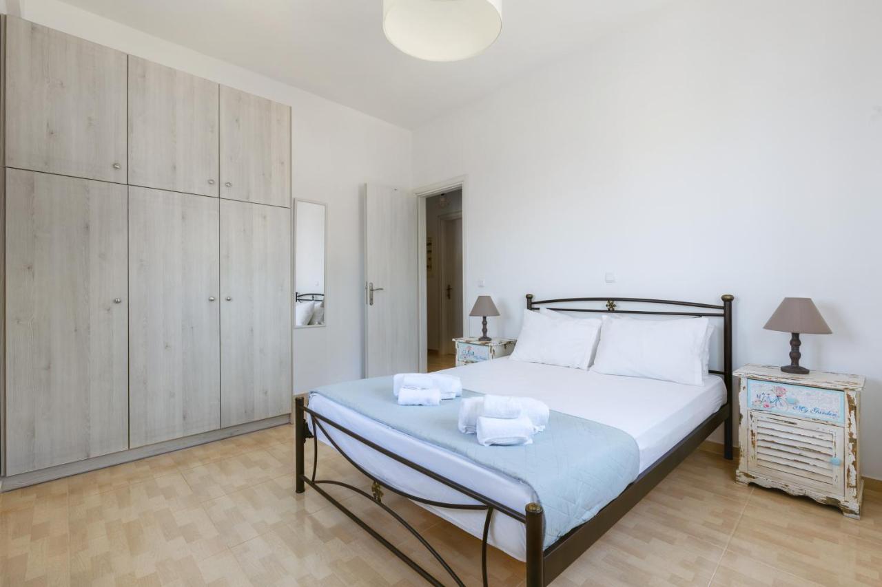 Cycladic Villa With Sea View! Ioulis Экстерьер фото