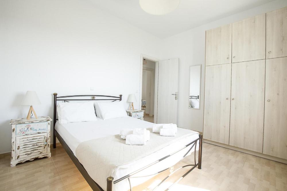 Cycladic Villa With Sea View! Ioulis Экстерьер фото