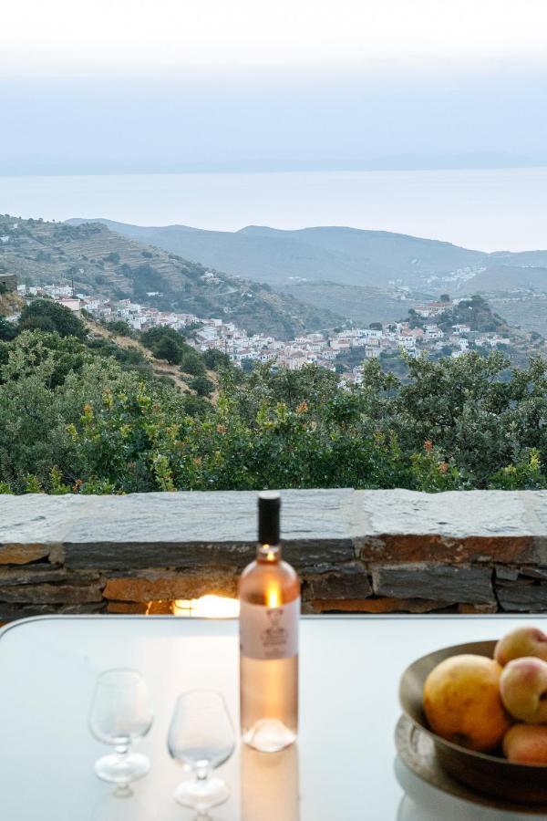 Cycladic Villa With Sea View! Ioulis Экстерьер фото
